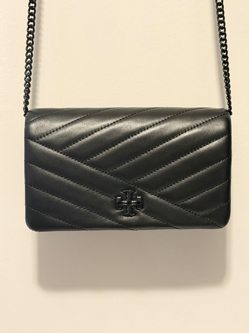 Tory Burch Black leather crossbody